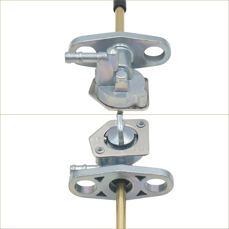 Triumilynn Fuel Valve Petcock Replacement for Hon-da XR50R XR70R XR80R XR100R CRF50 CRF50F CRF70F CRF80F CRF100F, Replace 16960-GEL-701/16950-GCF-671 - Image 3